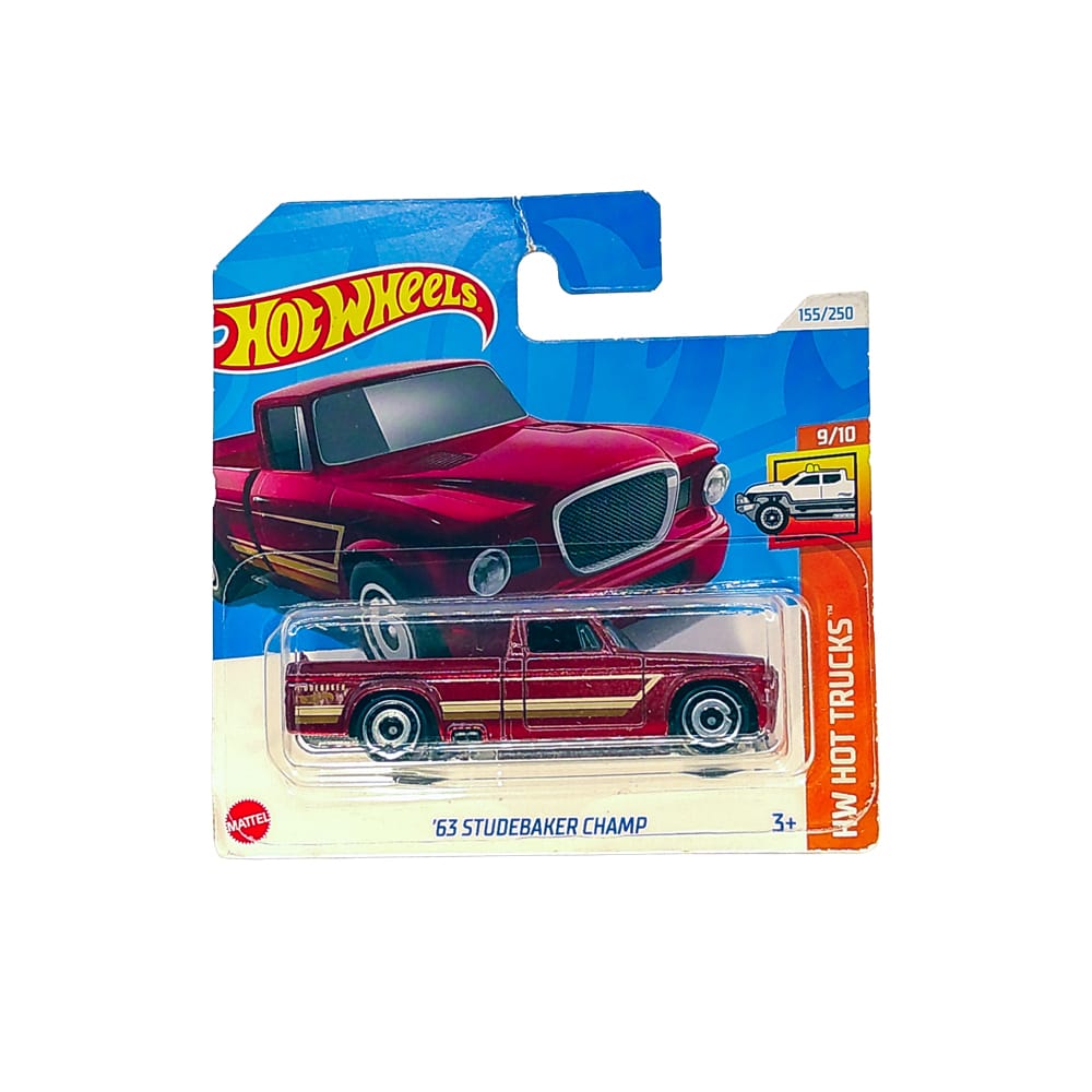 Hot Wheels 9/10 HW Hot Trucks 155/250 63 Studebaker Champ