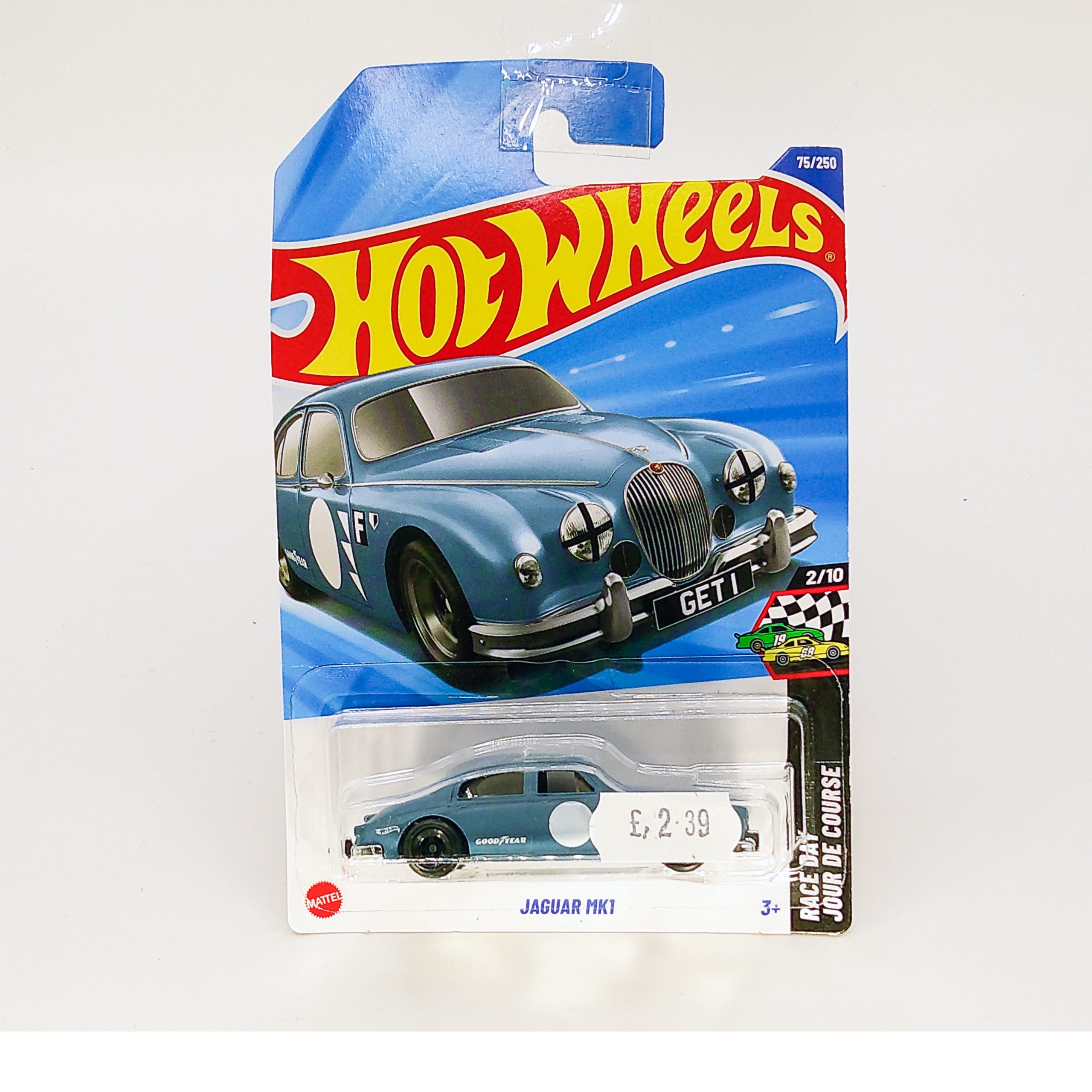 Hot Wheels 1/64 2/10 Race Day Jaguar Mk1