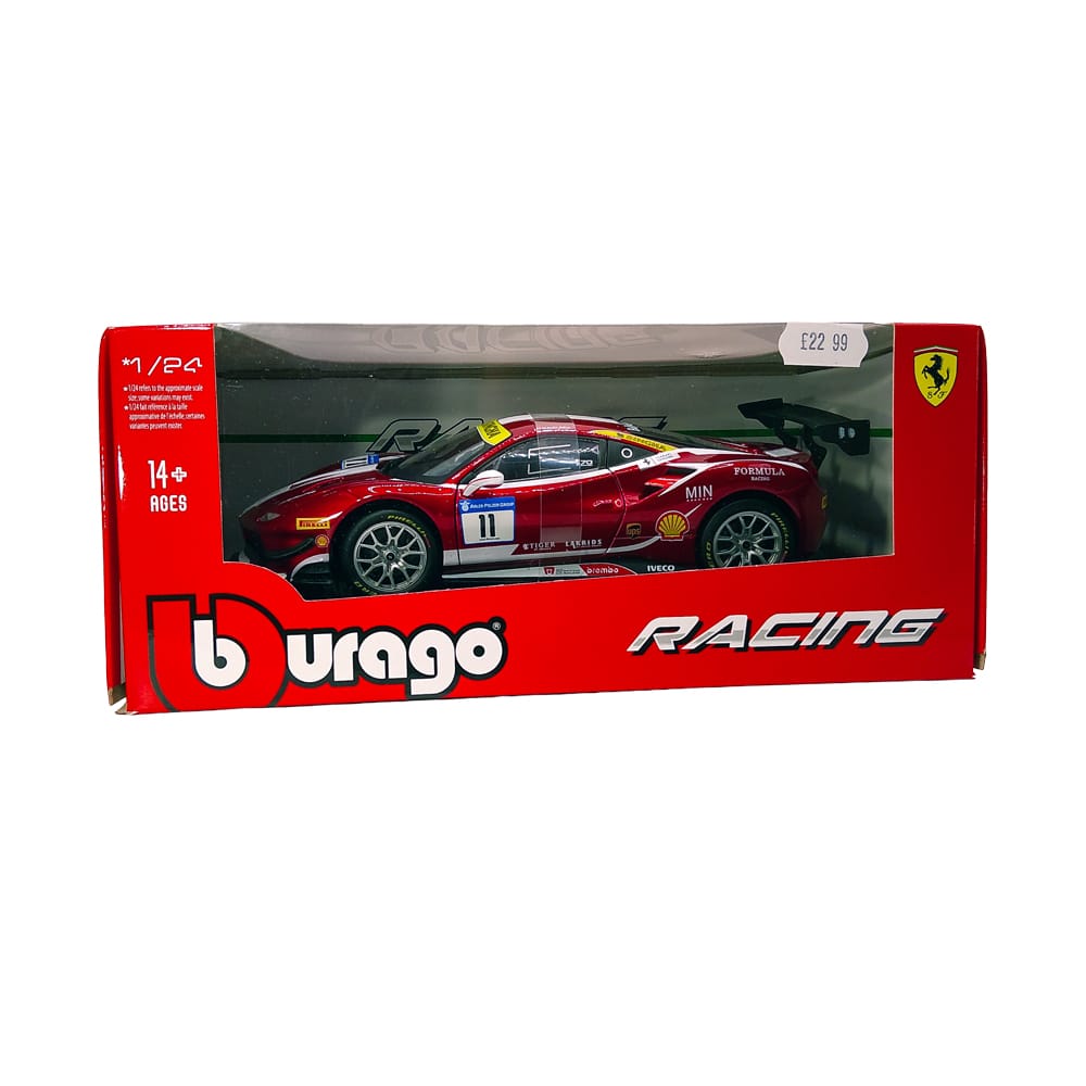 Bburago 1/24 18-26308 Ferrari 488 2017 Formula Challenge