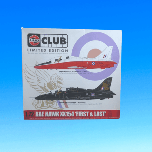 Airfix A73014 1/72 BAE hawk XX154 First & Last