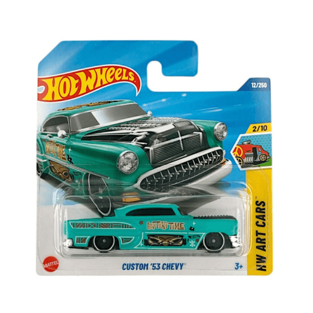 Hot Wheels 1/2 HW Art Cars 12/250 Custom 53 Chevy