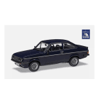 Corgi Vanguards VA14909 Ford Escort Mk2 RS2000 Midnight Blue Richard Hammonds The Smallest Cog