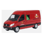 Oxford Diecast 76MSV003 1/76 Mercedes Sprinter Van Royal Mail