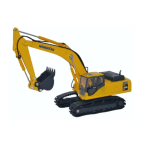 Oxford Diecast 76KOM001 Komatsu PC340 Komatsu Stand Boom - 1/76 Scale