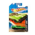 Hot Wheels 1/64 68' Chevy NOVA Metal green