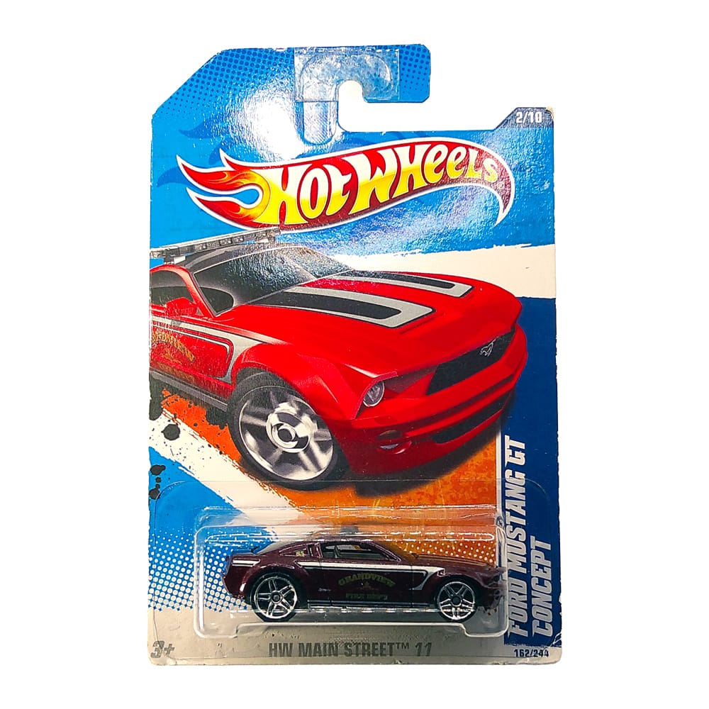 Hot Wheels 1/64 FORD Mustang Concept Dark Red
