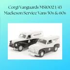 Corgi Vanguards MS1002 1/43 Mackeson Service Vans 50s & 60s