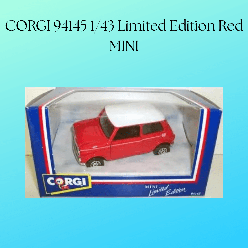 CORGI 94145 1/43 Limited Edition Red MINI