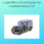 Corgi D980 1/43 Ford Popular Van Cambrian Factory Ltd