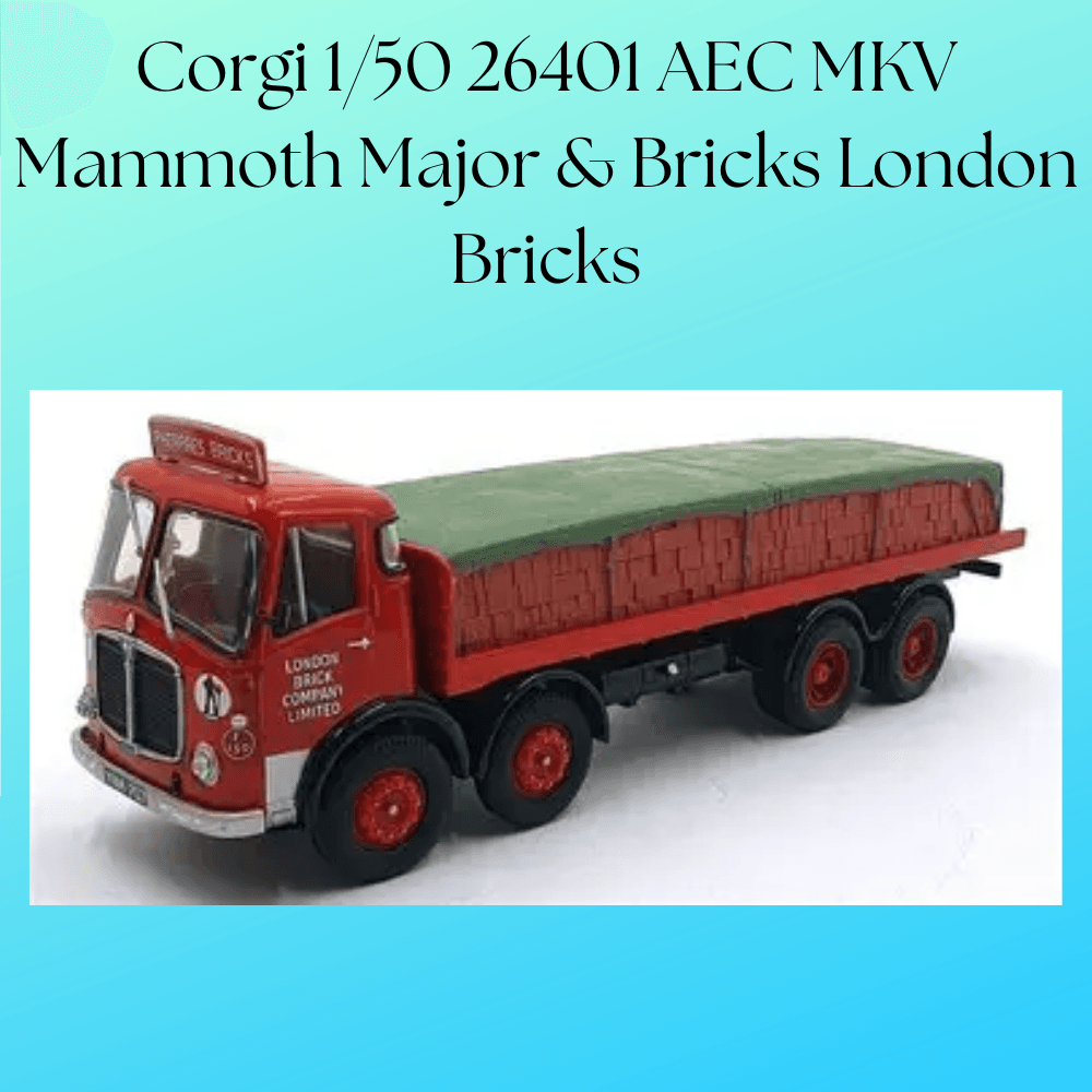 Corgi 1/50 26401 AEC MKV Mammoth Major & Bricks London Bricks
