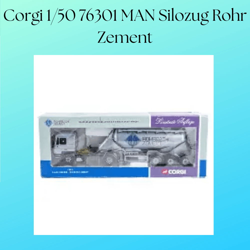 Corgi 1/50 76301 MAN Silozug Rohr Zement