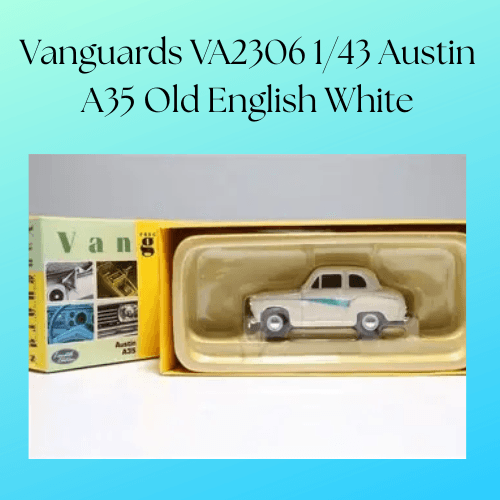 Vanguards VA2306 1/43 Austin A35 Old English White