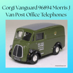 Corgi Vanguard 96894 Morris J Van Post Office Telephones