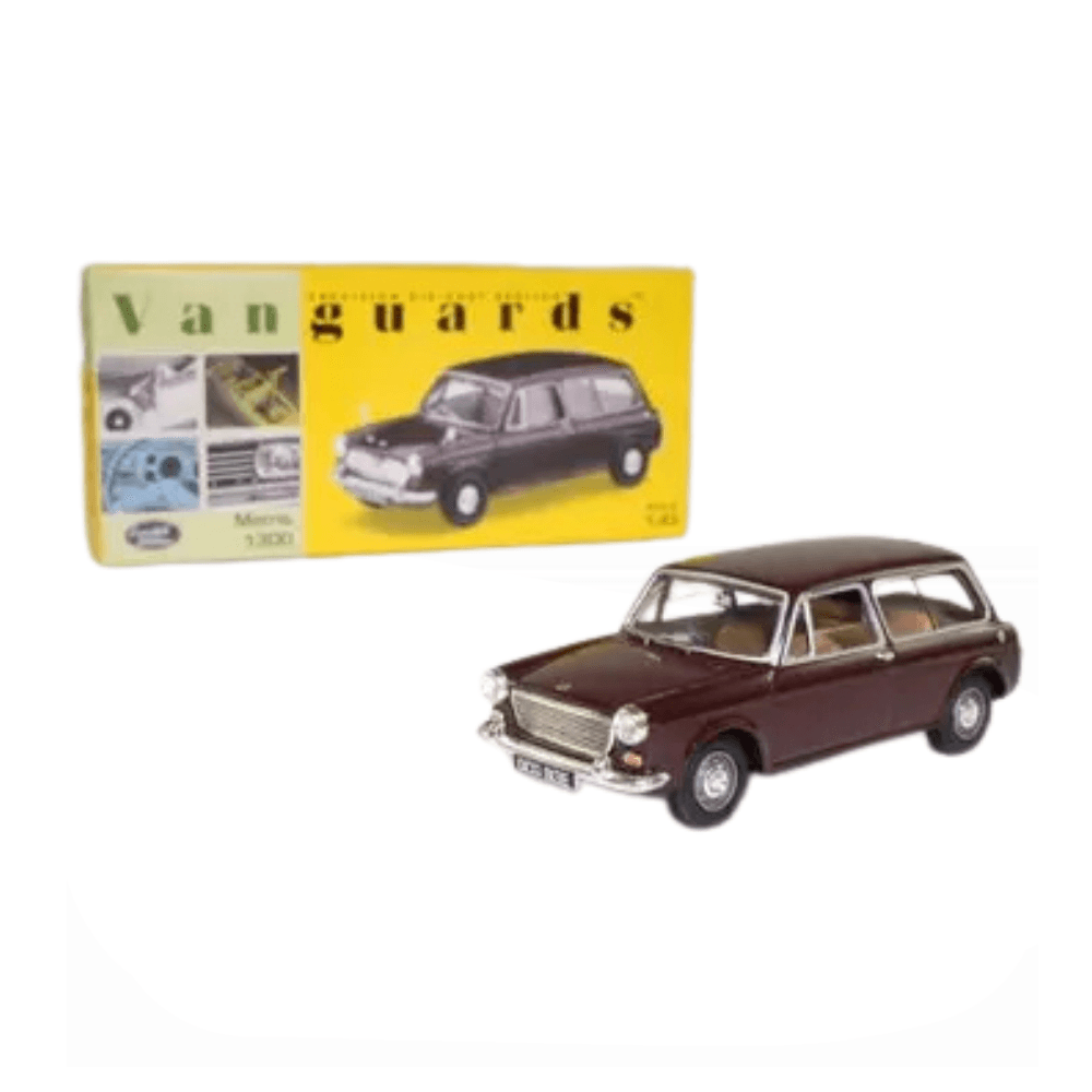 Corgi Vanguards VA48001 1/43 Morris 1300 Maroon - Image 2