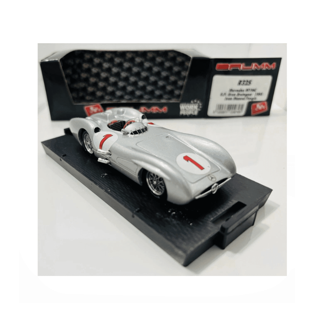 Brumm 1/43 Mercedes W196C Gp Gran Bretagna 1954 Jaun Manuel Fangio