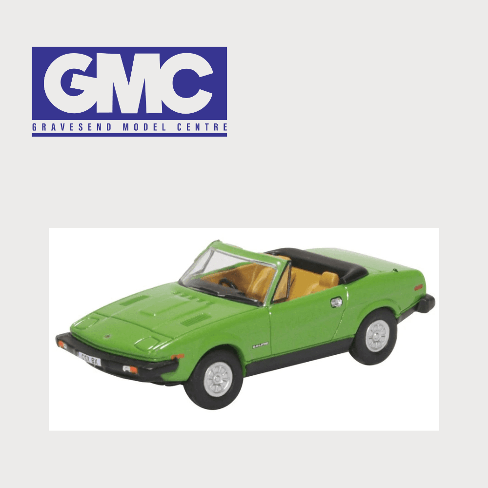 Oxford Diecast 76TR7001 Triumph TR7 Convertible Triton Green