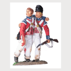 Britains 17988 British Coldstream Guards Light Company Wounded Set No.1