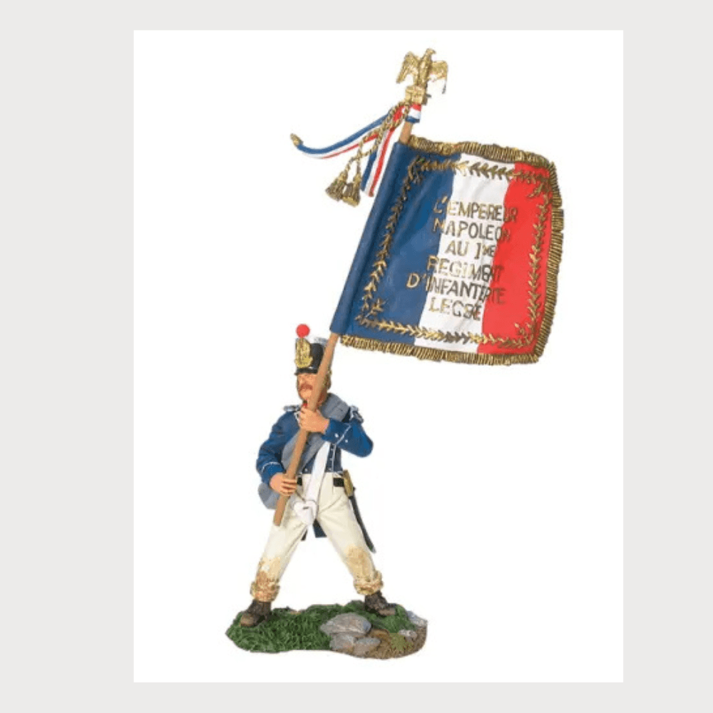 French 1st Light Infantry Carabinier Sergeant Charging figurines et