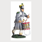 Britains 17996 French Light Infantry Voltigeur Drummer Advancing No1