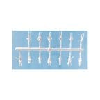 Modelscene 5202 Unpainted Hikers Public Service Personel scouts & Cart