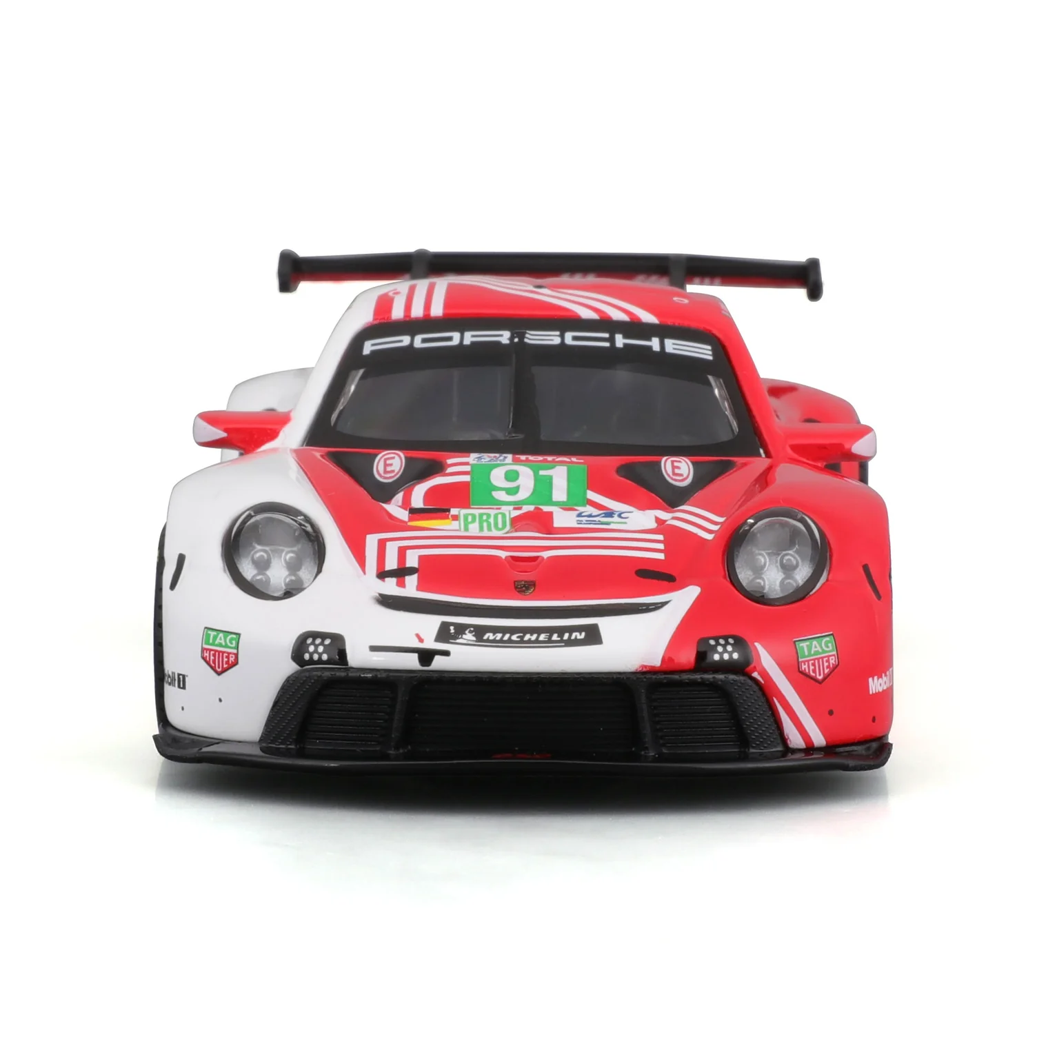 Burago 1/43 B18-38308 Porsche 911 RSR Lemans - Image 4