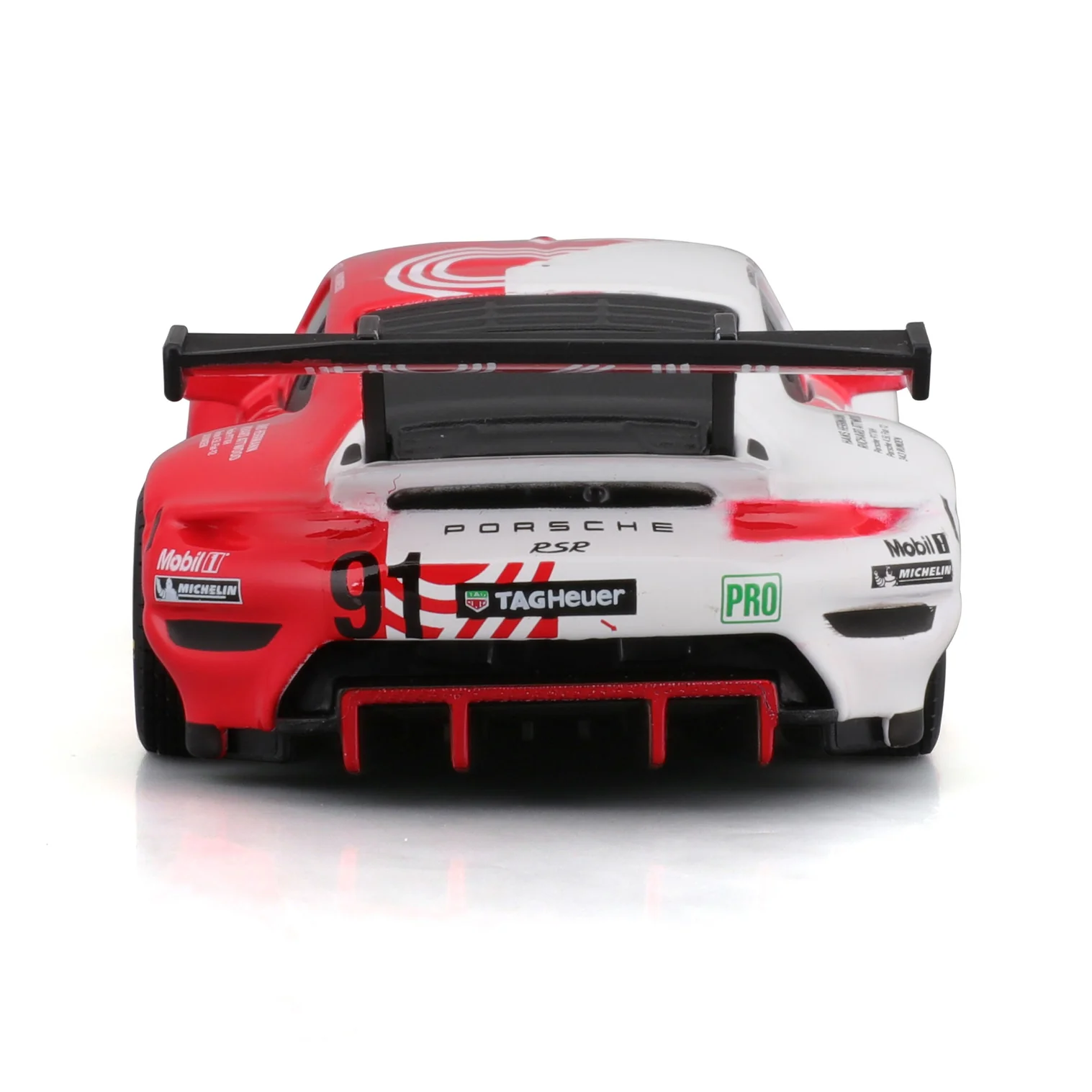 Burago 1/43 B18-38308 Porsche 911 RSR Lemans - Image 5