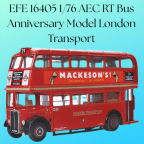 Global web icon Gravesend Model Centre https://www.gravesendmodelcentre.co.uk › product EFE 16405 1/76 AEC RT Bus Anniversary Model London Transport