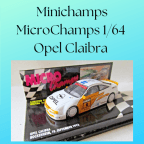 Minichamps Micro Champs 1/64 Open Claibra Hockenheim 19 September 1993