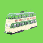 Atlas Editions 1/76 4648101 Blackpool Balloon Tram "Bruce Forsyth"