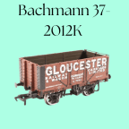 Bachmann 37-2012K 7 Plank Wagon Gloucester Railway Carriage & Wagon
