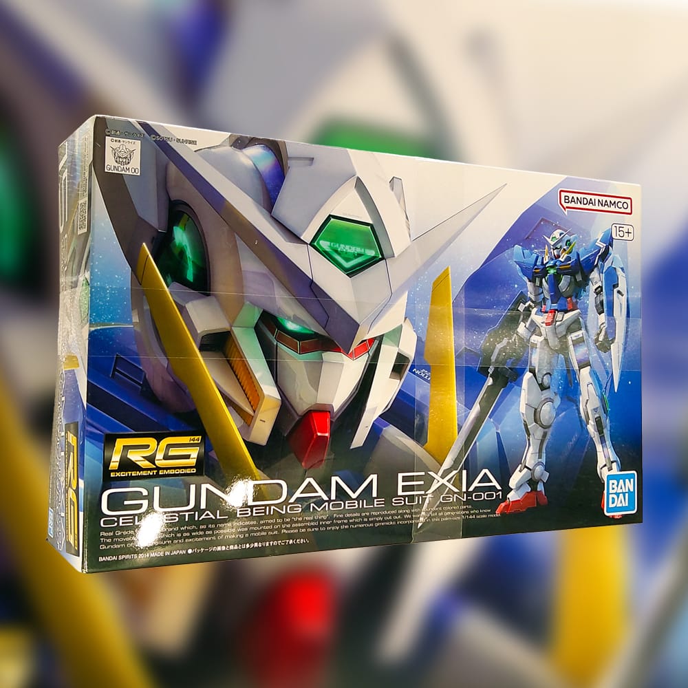 Bandai Gundam Exia Celstrial Being Modbile Suit GN-001