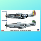 Hasegawa 02020 1/72 P51D/K Mustang Pacific Aces Combo