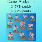 Games Workshop 51-33 Tyranids Neurogaunts