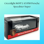 Greenlight 86597 1/43 1958 Porsche Speedster Super