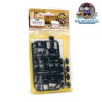 Peco Ratio 107 OO/HO MR 10 feet Coach Bogies and Wheels