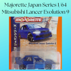 Majorette Japan Series 1/64 Mitsubishi Lancer Evolution 9