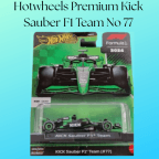 Hotwheels Premium Kick Sauber F1 Team No 77