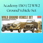Academy 1310 1/72 WW2 Ground Vehicle Set