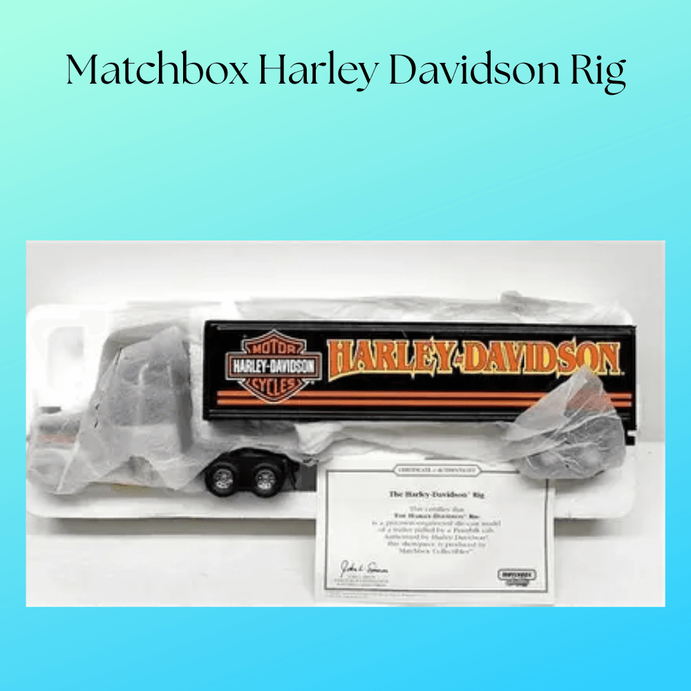 Matchbox Harley Davidson Rig