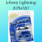 Johnny Lightning 1/64 JLPK020 Double Pack 2014 Challenger R/T and 08 Dodge Viper SRT10