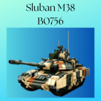 Sluban M38 B0756 T90MS brick tank model