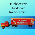 Matchbox 1955 Macdonald Tractor Trailer