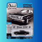 Autoworld 1/64 1967 Chevy Chevelle SS 396 Black