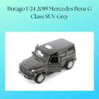 Burago 1/24 2019 Mercedes Benz G Class SUV Grey