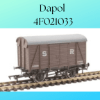 Dapol OO Gauge 4F021033 SR 44630 Box Van Weathered