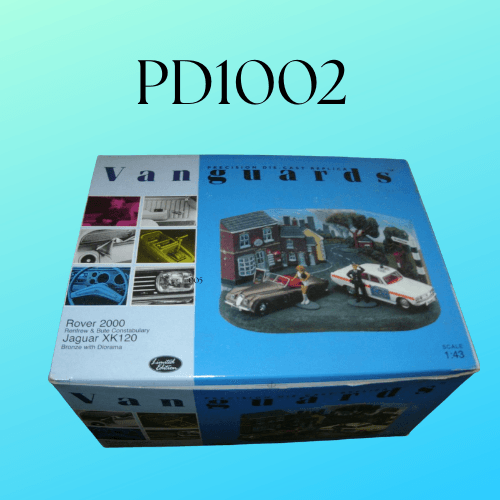 Corgi Vanguard PD1002 Frover 2000 Constabulary Car & Jaguar XK120