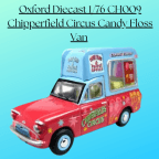 Oxford Diecast 1/76 CH009 Chipperfield Circus Candy Floss Van