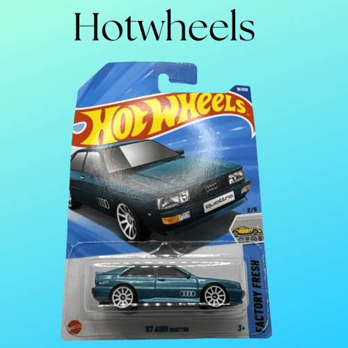 Hotwheels 2/5 16/250 1987 Audi Quatro