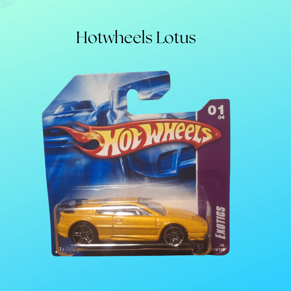 Hotwheels 01/04 Lotus Esprit Gold