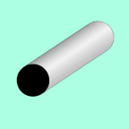Maquett plastic round rod